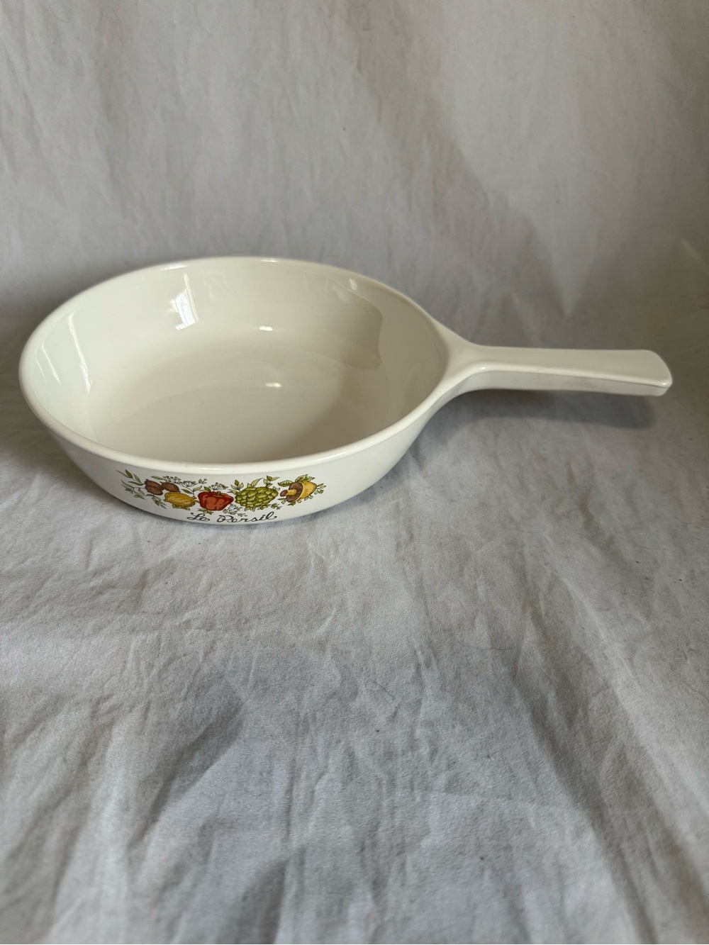 Corning Ware Spice of Life P-83-B Pan Skillet Dish 6.5" Vintage Le Persil No Lid